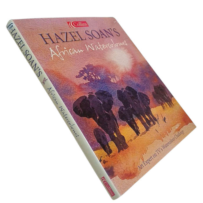 2003 Hazel Soanas African Watercolours by Soan Hazel Hardcover w/Dustjacket