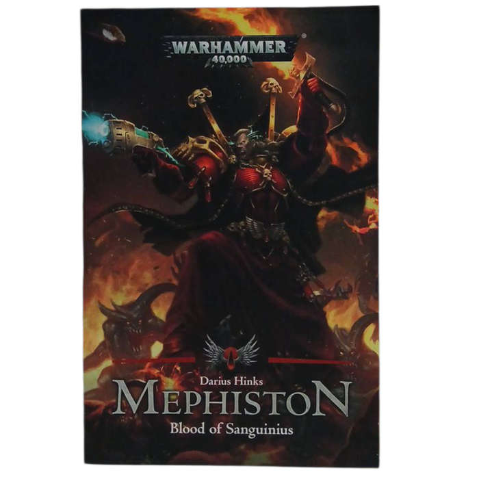 2017 Blood of Saguninius, Mephiston by Darius Hinks Softcover