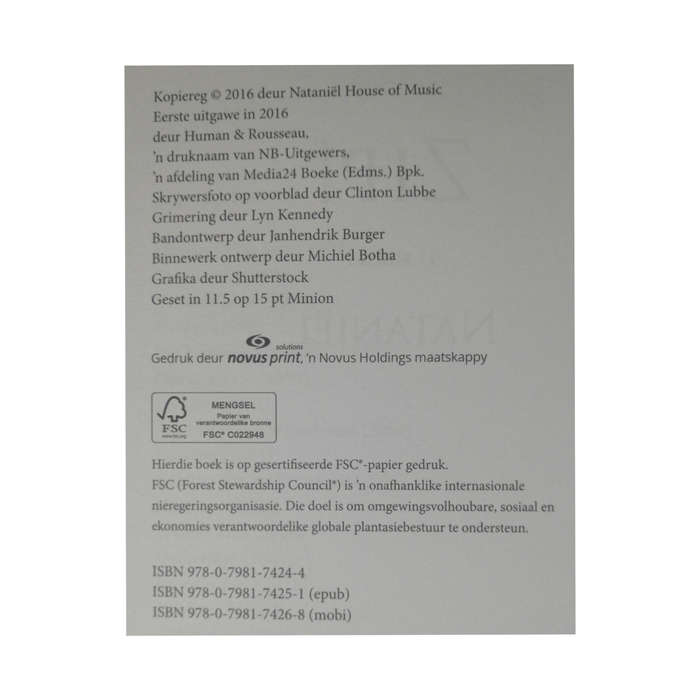 2016 Zip by Nataniel Softcover