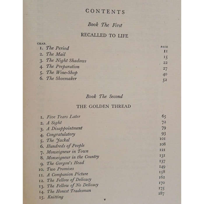 1949 A Tale Of Two Cities By Charles Dickens Hardcover w/Dustjacket