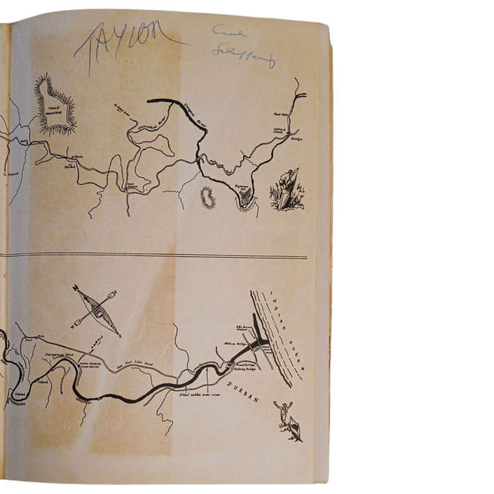 1964 Men, Rivers and Canoes by Ian Player Hardcover w/Dustjacket