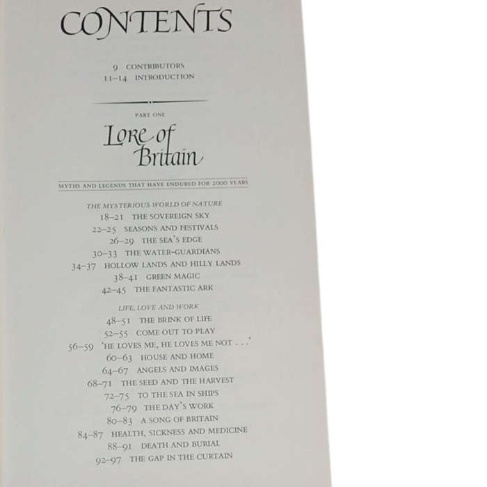 1973 Folklore, Myths and Legends of Britain Published by Reader's Digest Association Hardcover w/o D