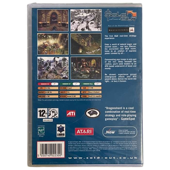 Dungeons & Dragons - Dragonshard PC (DVD)