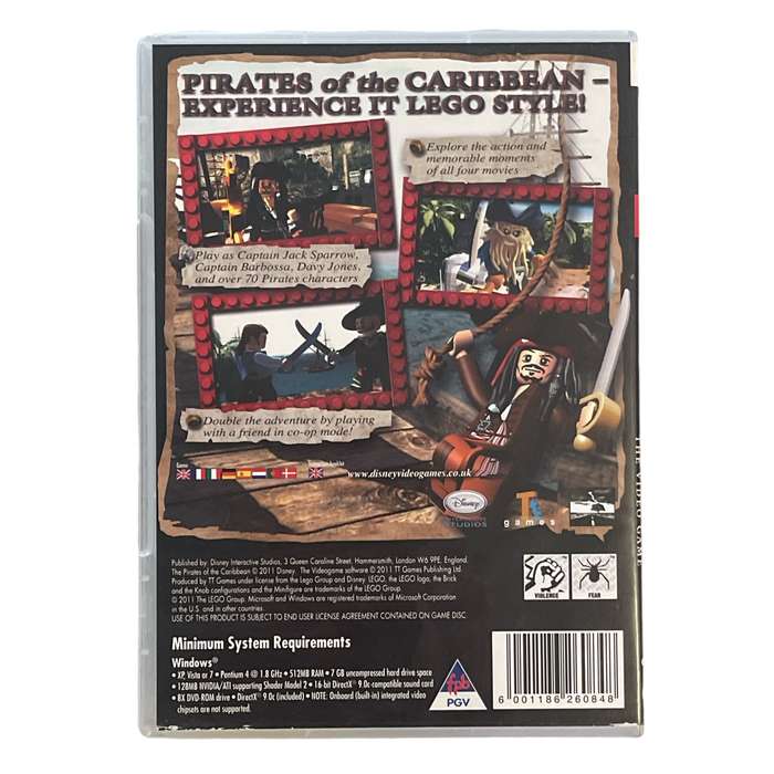 Pirates Of The Caribbean - The Video Game PC (DVD)