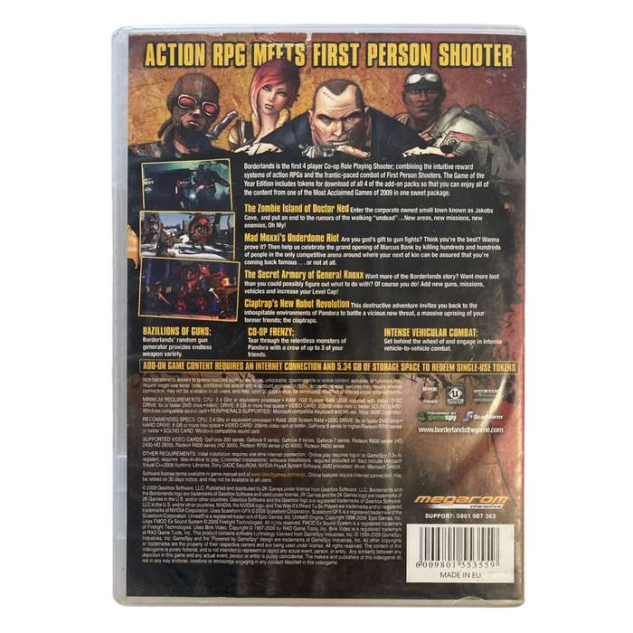 Borderlands - Game Of The Year Edition PC (DVD)