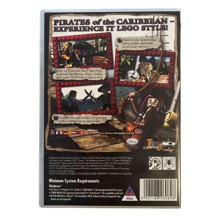 Pirates Of The Caribbean - The Video Game PC (DVD)