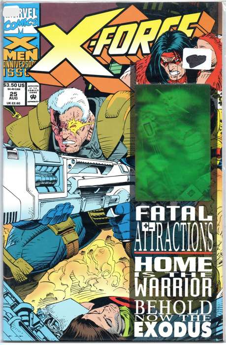 1993 X-Force Issue 25 NM Softcover