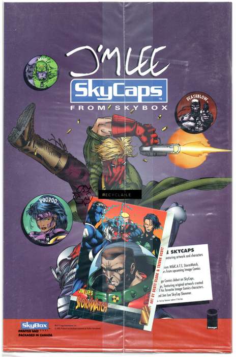 1993 Stormwatch Issue 0 - Card Included NM Softcover
