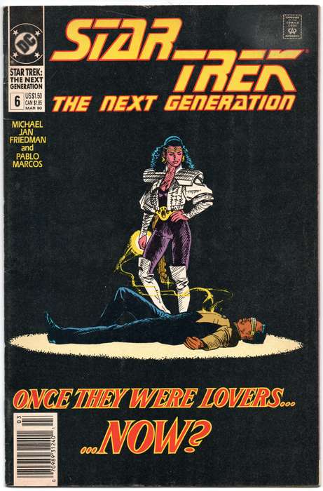 1990 Star Trek- The Next Generation Issue 6-8 3 Comic Set NM Softcover