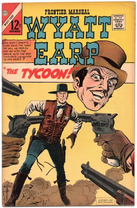 1966 Wyatt Earp- Frontier Marshall Issue 66 NM Softcover