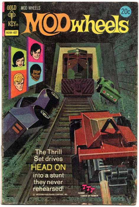 1974 Mod Wheels Issue 13 VF Softcover