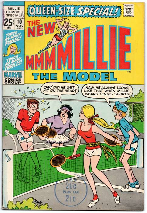 1971 Millie The Model Annual Issue 10 FN Softcover