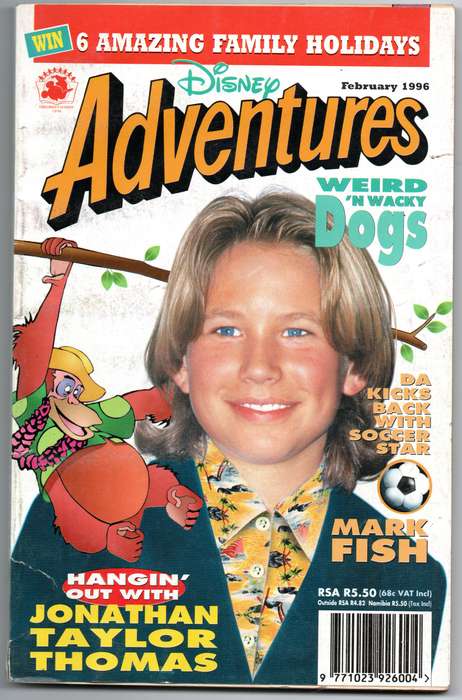 1996 Disney Adventures February 1996 Softcover