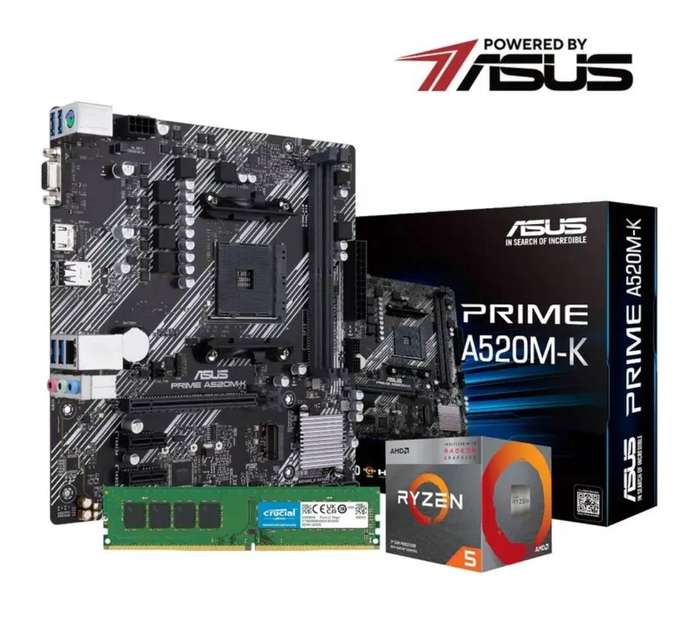PCBuilder AMD Ryzen 5 3400G LEVEL UP Core Upgrade Kit