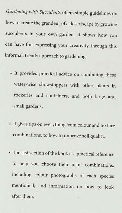 GARDENING WITH SUCCULENTS by Prof. Gideon Smith + GUIDE TO SUCCULENTS OF SOUTHERN AFRICA