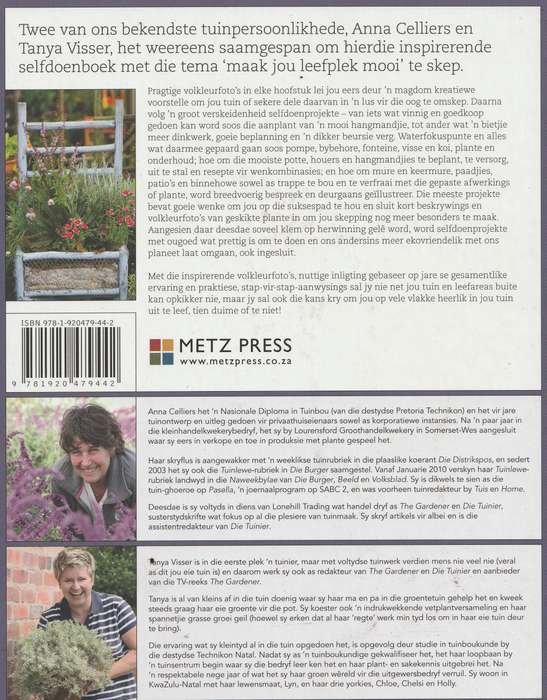 TUINPROJEKTE MET ANNA EN TANYA by Anna Celliers & Tanya Visser