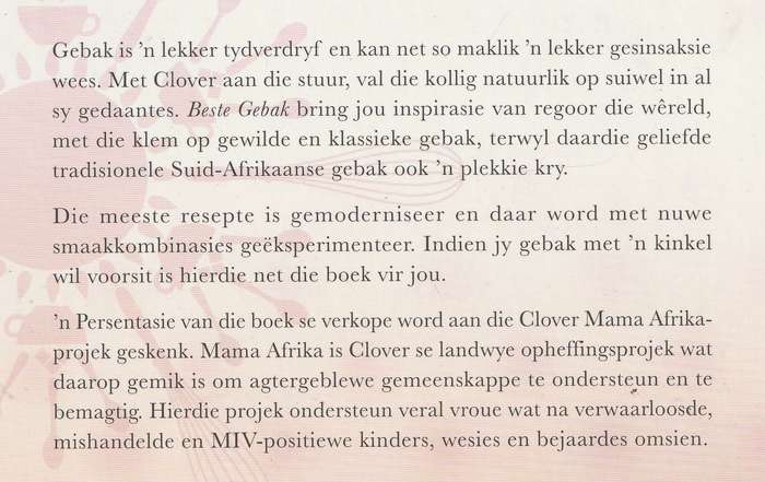BESTE GEBAK: STAATMAKERRESEPTE VIR ELKE GELEENTHEID!