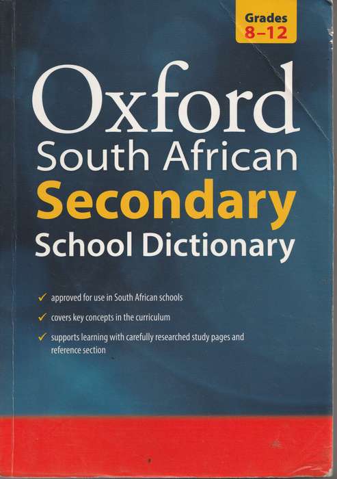 OXFORD SOUTH AFRICAN SECONDARY SCHOOL DICTIONARY: GRADES 8-12