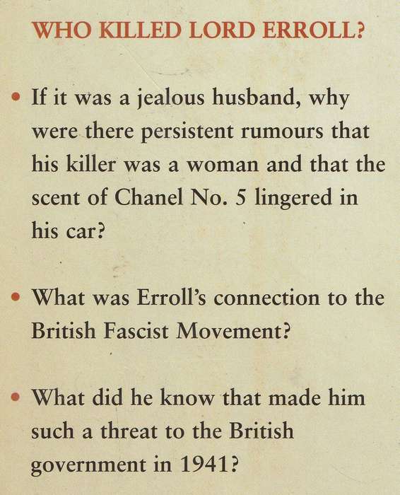 THE LIFE & DEATH OF LORD ERROLL: THE TRUTH BEHIND THE HAPPY VALLEY MURDER