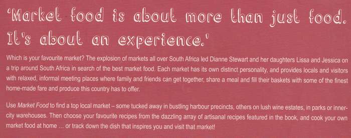 MARKET FOOD SOUTH AFRICA - Dianne Stewart, Jessica Cairns & Lissa Stewart