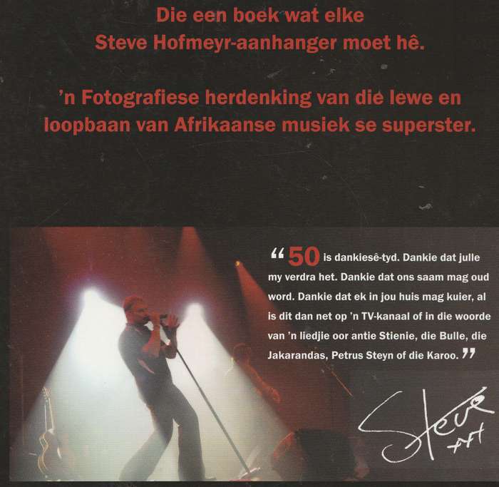 STEVE HOFMEYR 50
