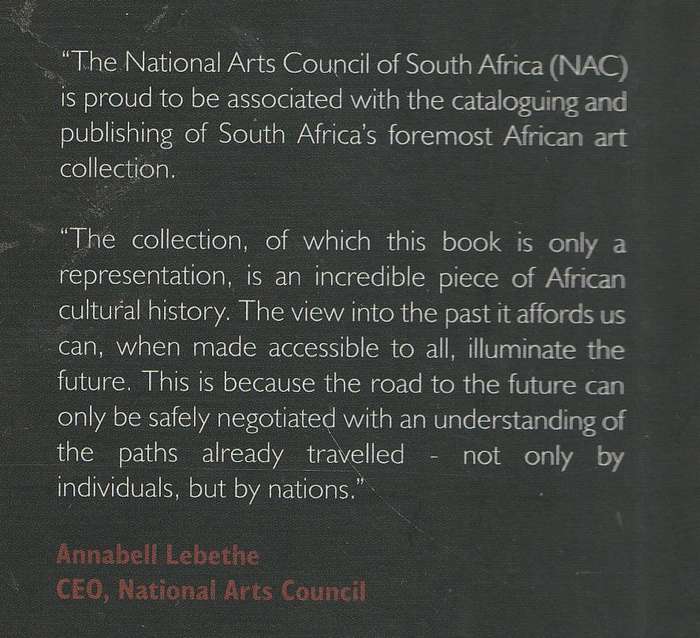 OJU ONA: COLLECTION OF THE SOUTH AFRICAN MUSEUM OF AFRICAN ART by Dr Jean-Marie Jullienne