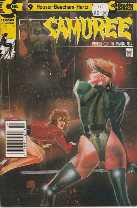 SAMUREE COMICS # 5, 6, 8 & 9 - (1989)