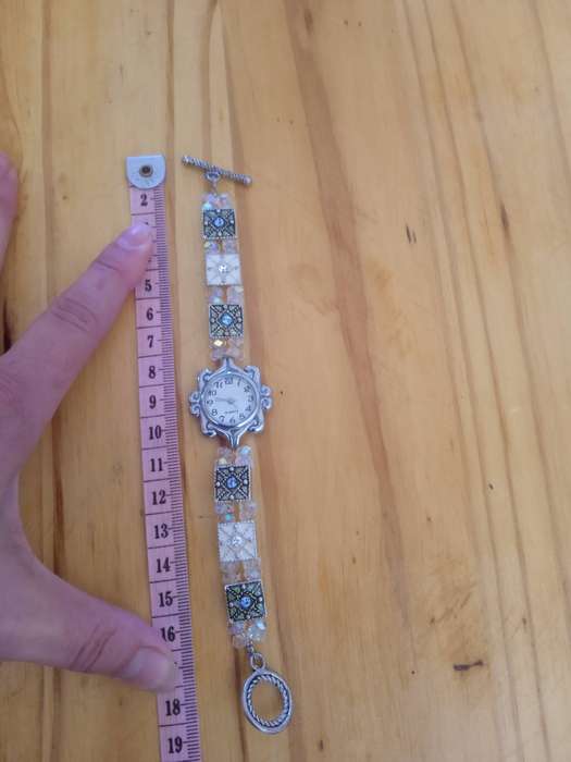 New handmade custom crystal beaded watch for sale