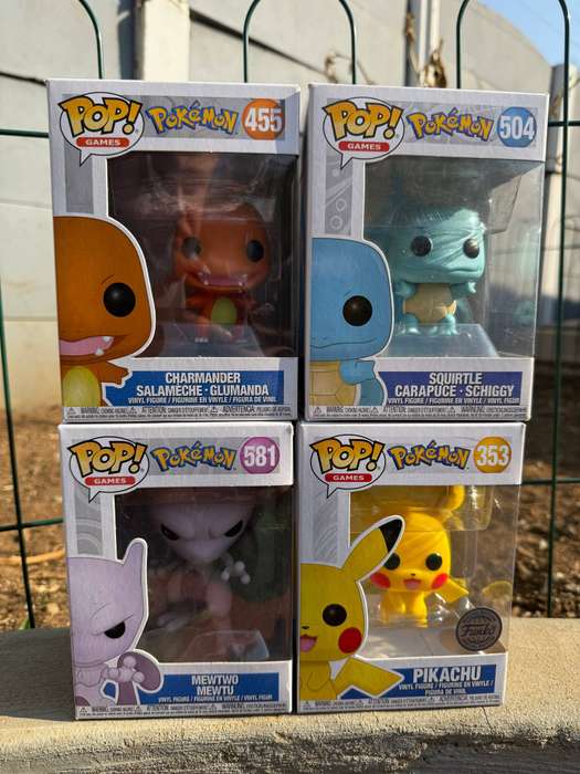 Pokémon Funko Pops Set