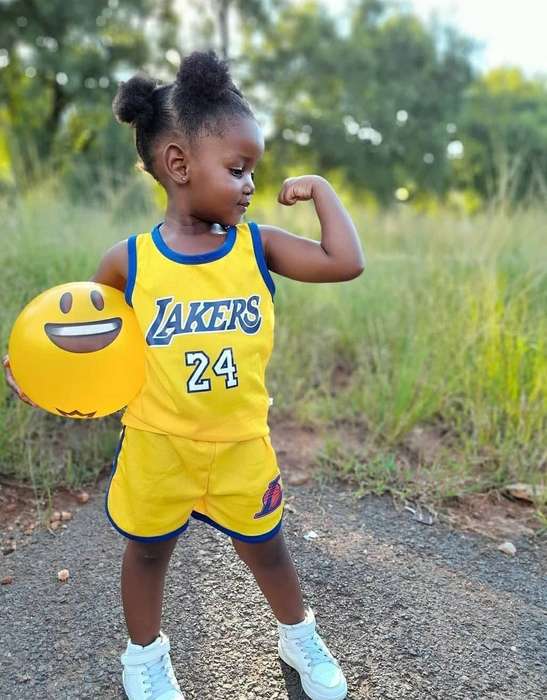 Yellow Basketball set