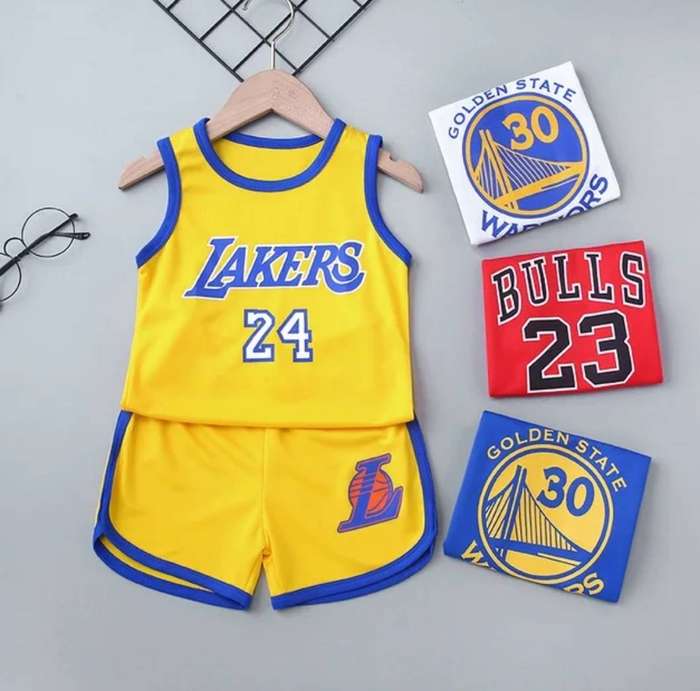 Yellow Basketball set