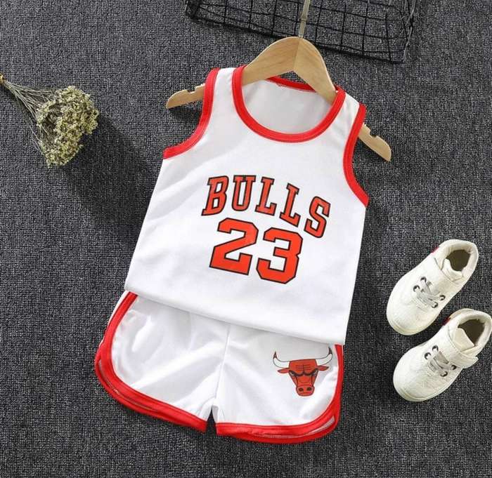 White Basketball Set