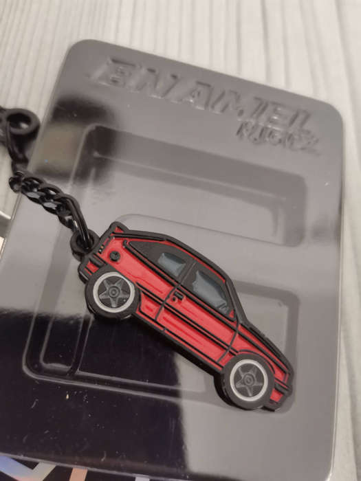 Red Opel Kadett Superboss keyrings