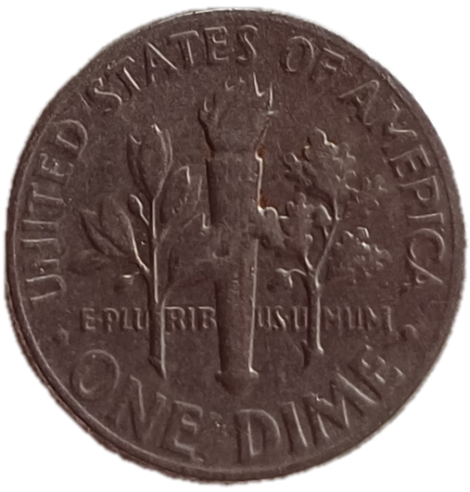 1974 USA 1 Dime