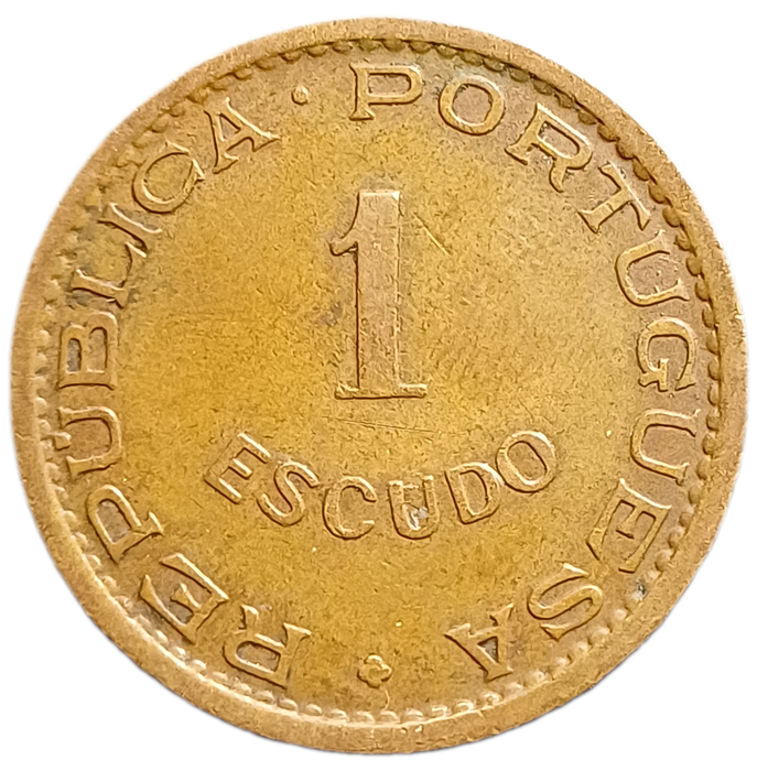 1963 Angola One Escudo