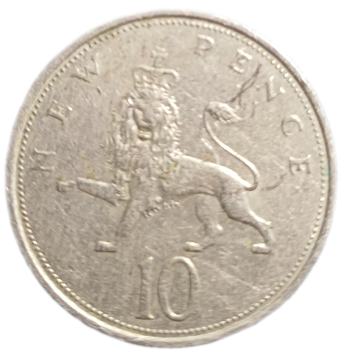 1968 GB 50 New Pence