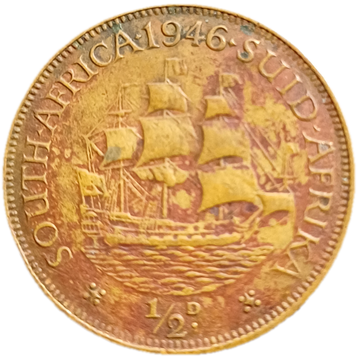 1946 Union Half Penny