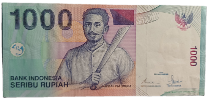 Indonesia Bank Note 1000 Rupiah