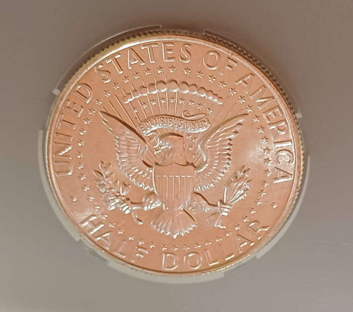 1966 USA (Kennedy) 40 % Silver Half Dollar