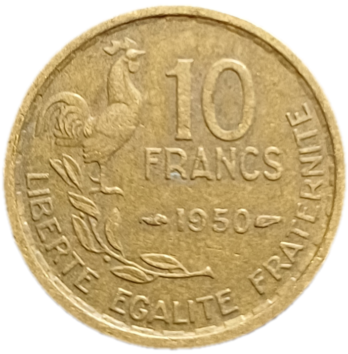 1950 France 10 Francs