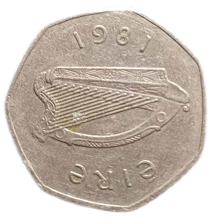 1981 Ireland 50 Pence