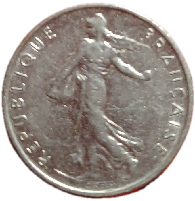 1973 France ½ Franc