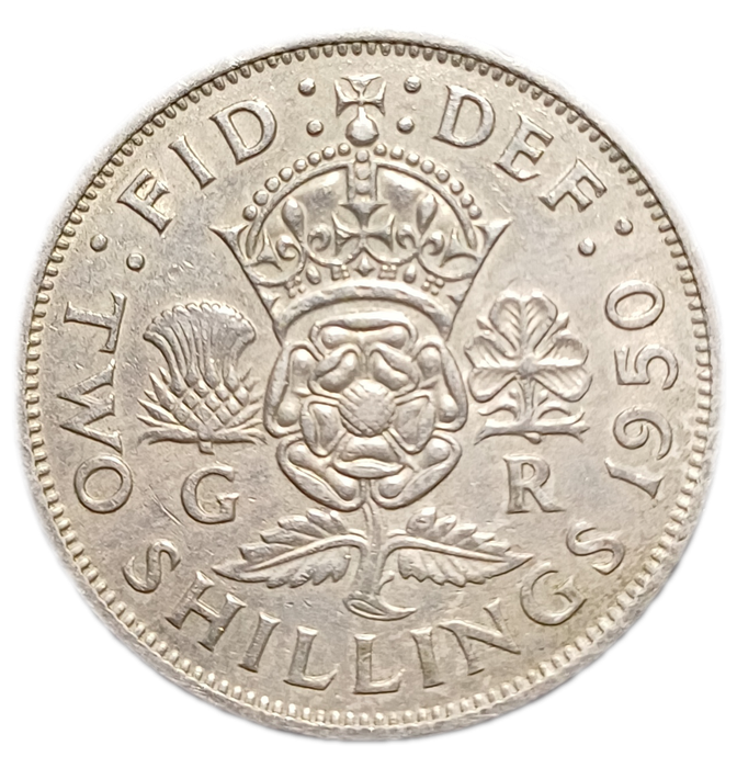 GB 2 Shillings 1950