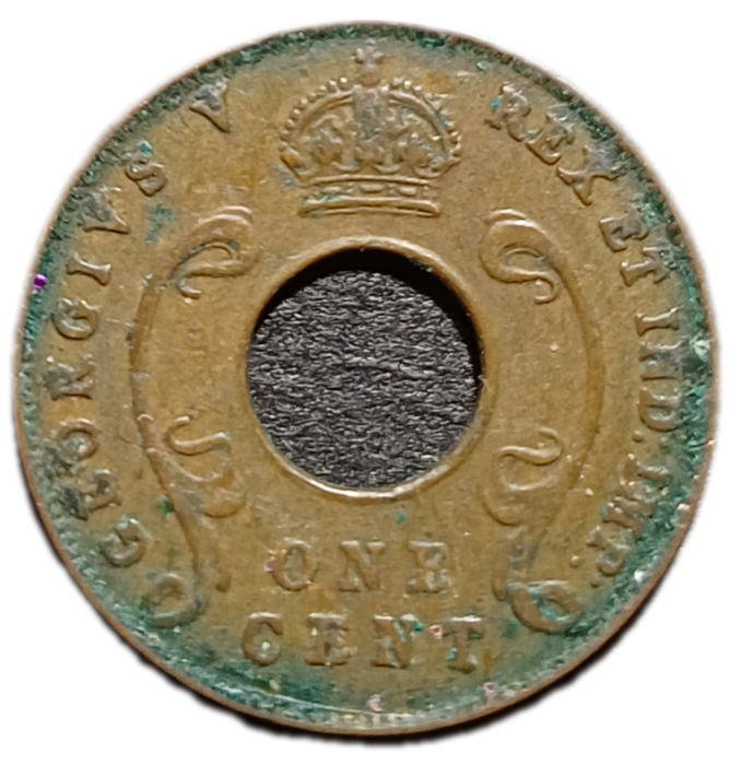 1930 East Africa One Cent