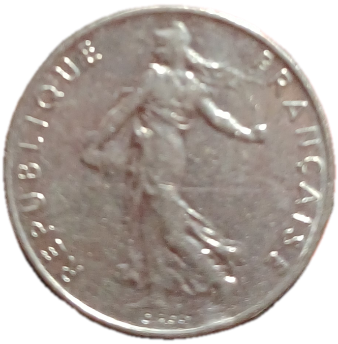 1976 France ½ Franc