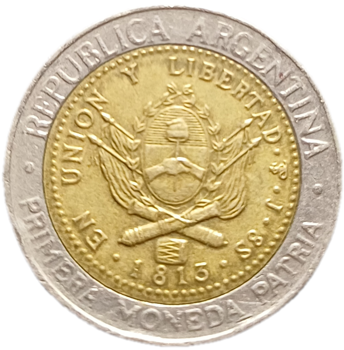 1992 Argentina One Peso