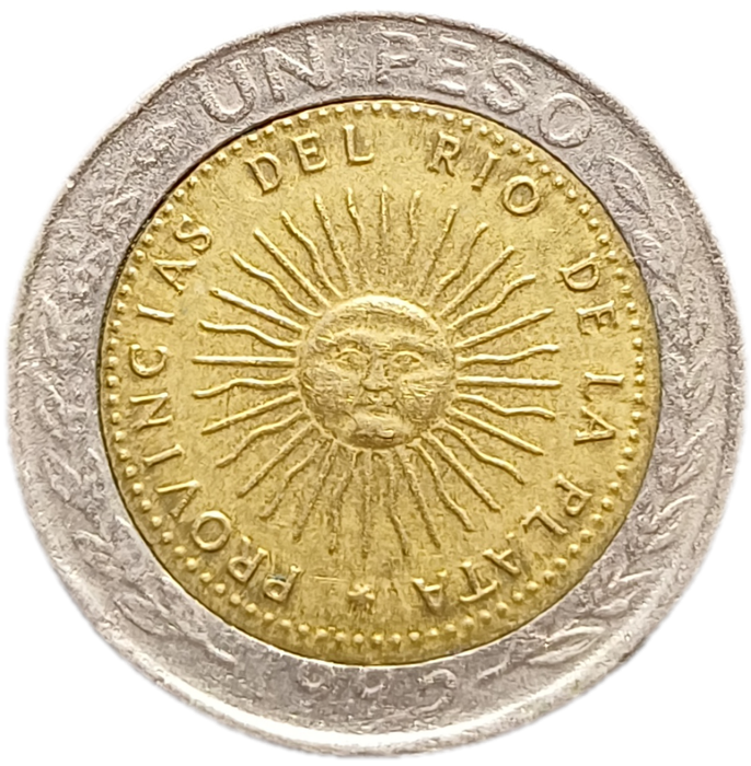 1992 Argentina One Peso