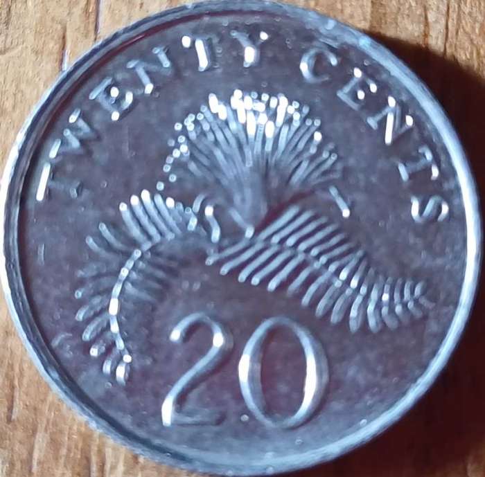 Singapore 20 Cents