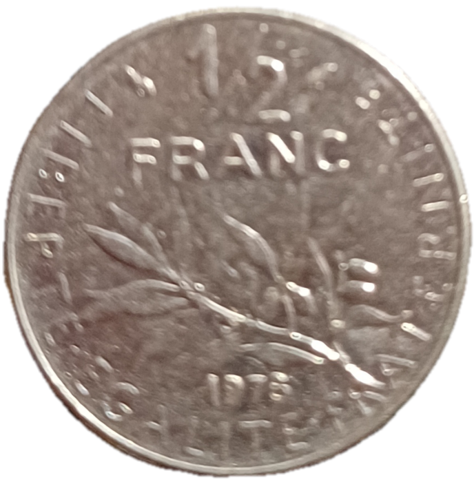 1978 France ½ Franc