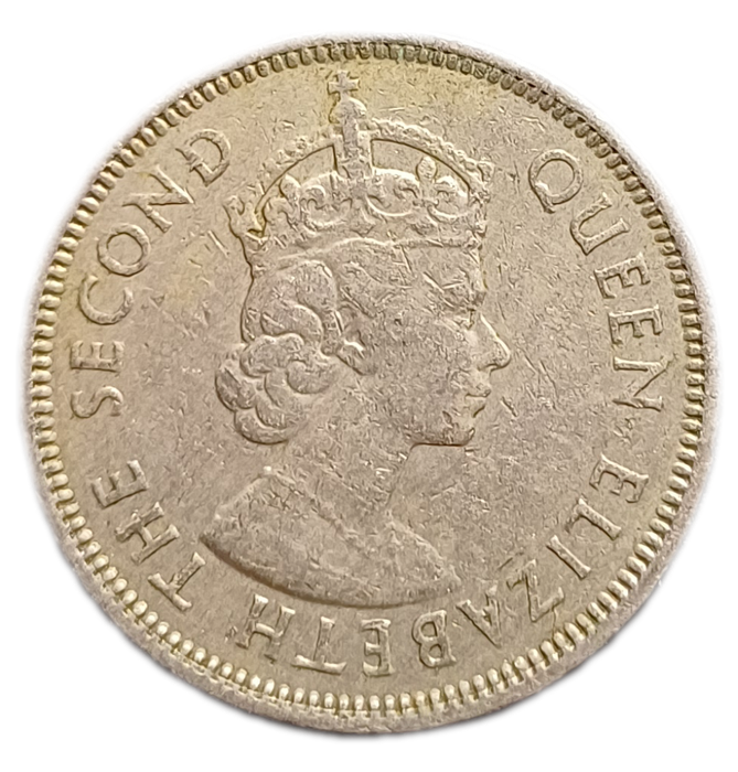 1958 Hong Kong 50 Cent